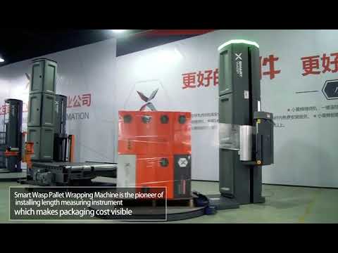 fully smart automatic pallet wrapping machine