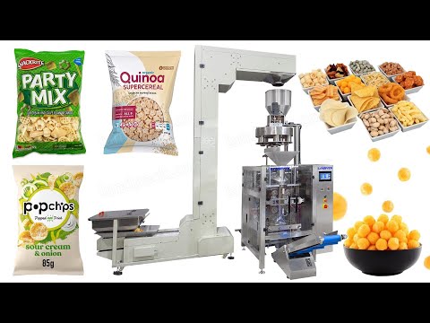 Automatic Snacks Vertical Pouch Packing Machine
