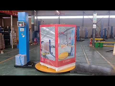 pallet wrapper with weighing scale