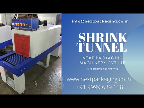 Heat Shrink tunnel for bottle caps | shrink packing machine | shrink wrapping machine