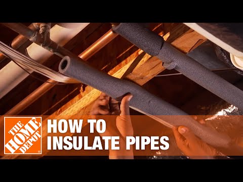 How to Insulate Pipes: Weatherization Tips | The Home Depot