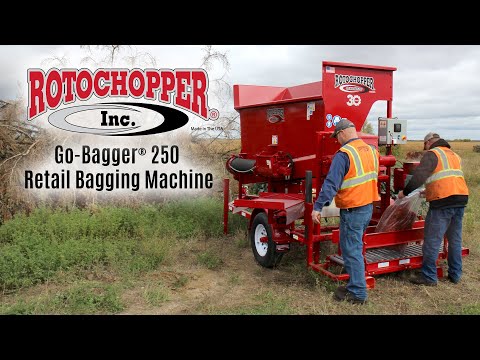 Rotochopper Go-Bagger® 250 Retail Bagging Machine