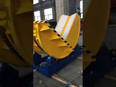 Steel coil upender