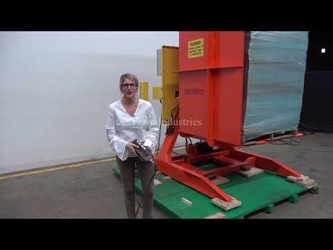 Payne Brothers Single Clamp 180° Hydraulic Pallet Inverter Demonstration