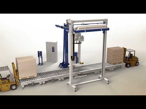 Rototech 3000 Automatic Pallet Wrapper