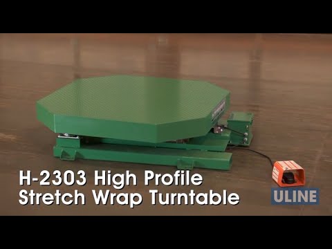 High Profile Stretch Wrap Turntable (US)