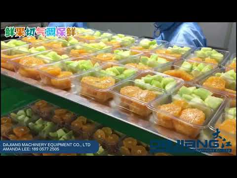 Fruit Vegetable Packaging | Intelligence Assembly Line at Hengji United | Automatic MAP Tray Sealer