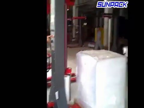 Mobile Stretch Wrapper On Pallet Jack