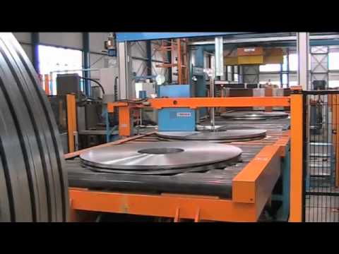 FROMM Slit Coil Strapping with tilter.flv