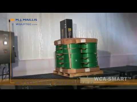 Wulftec WCA SMART Automatic Turntable Pallet Wrapper