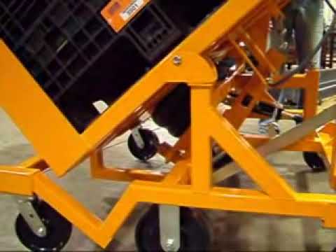 Topper Industrial Delivery Cart, Tilt Assist Cart, Material Handling Equipment