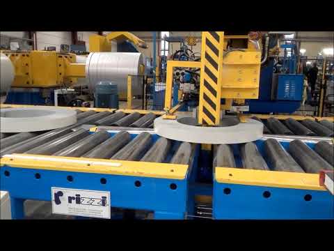 RIZZI Srl: Slit Coils packaging line for hot rolled, metal coated steel