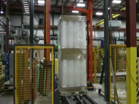 Custom Automatic Wrapping Machine for Tall, Unstable Loads | Phoenix Wrappers