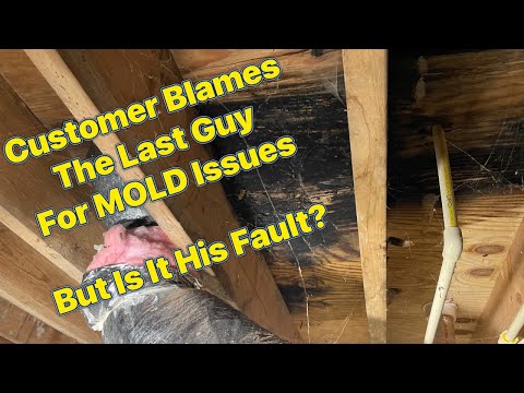 HVAC Duct System FALLING Apart! MOLD Issues In House!