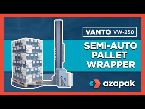 VANTO VW-250 Semi-Auto Pallet Wrapper | Azapak