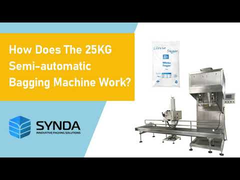 How Does The 25KG Semi-automatic Bagging Machine Work?