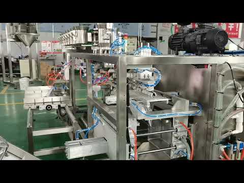 Automatic bagging machine for wipes roll|YQ machinery wet tissue doypack equipment Australia