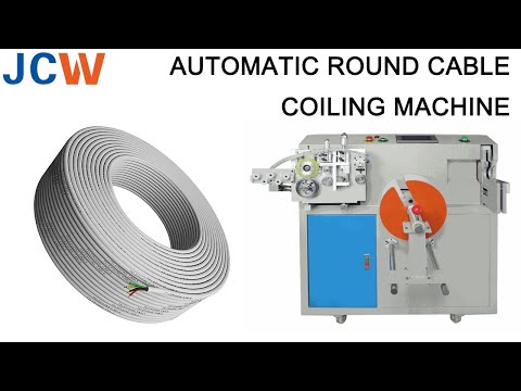 Automatic Round Cable Winding Machine丨Wire Coiling Machine丨JCW-WB05B