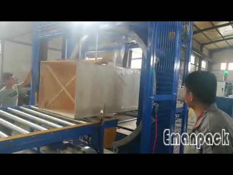 Orbital wrapping machine for large bundle and long objects packing