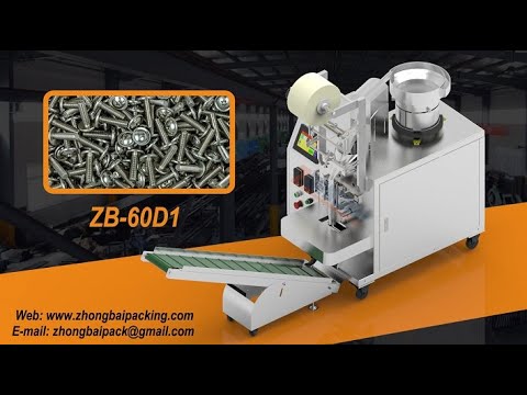 Screw Sorting Bagging Machine, Screw Auto Bagger with Counter