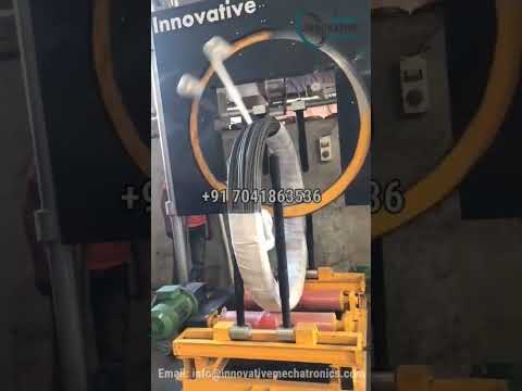 heavy duty coil stretch wrapping machine | steel coil packing machine | #machine