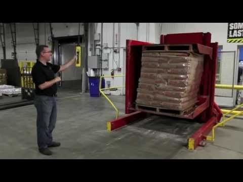 Optimum Floor Level Pallet Inverter ideal for pallet trucks...