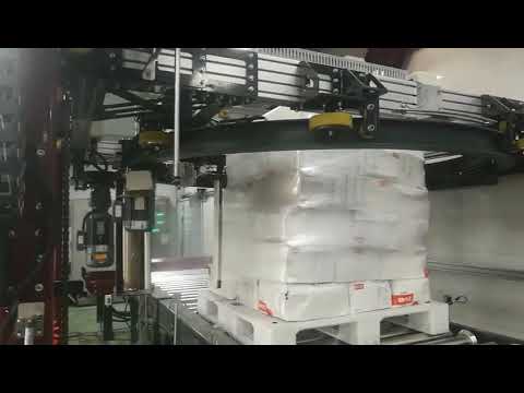 YK1800FR-PL-GS Rotary Ring Pallet Wrapping Machine