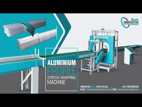 Horizontal Ring Wrapping Machine for Aluminum profile | एल्यूमीनियम प्रोफ़ाइल पैकिंग मशीन