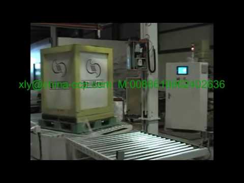 pallet stretch film wrapping machine