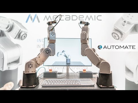 Meca500 - The Worlds Smallest 6-axis industrial robot by Mecademic