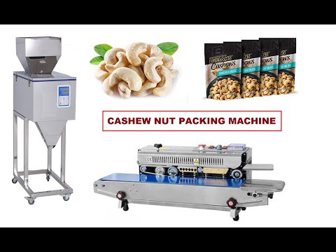 Cashew nut Packing Machine Kaju packing machine Stand up pouch best packing solutions