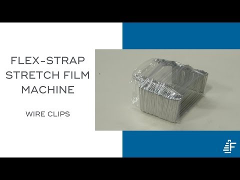 Wire Clips Bundling Flex Strap Stretch Film Banding Machine