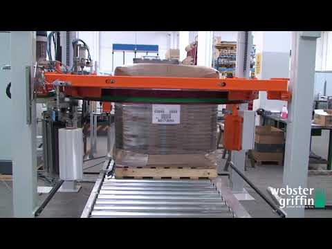 High Throughput Uniwrap 900 Auto Rotary Ring Stretch Wrapper