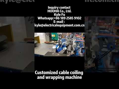 Best quality cable making machine from China - automatic coiling and wrapping machine