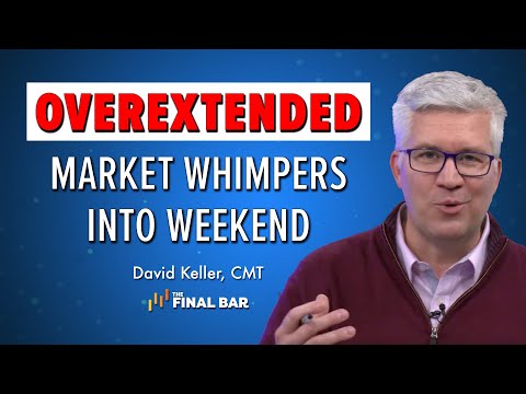 Overextended Market Whimpers Into Weekend | David Keller, CMT | The Final Bar (06.16.23)