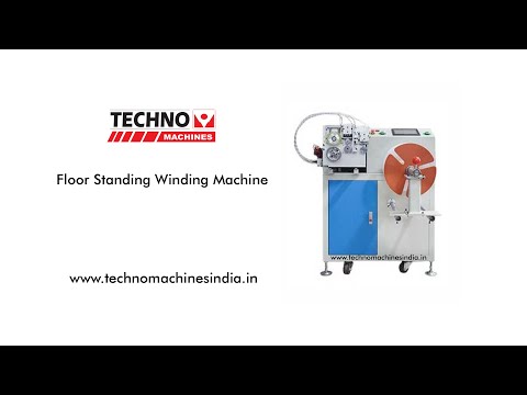 Floor Standing Cable Winding Machine | Techno Machines India | Cable Coiling Machines