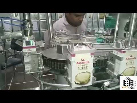 High Speed Lined / Ceka Carton Ghee Packing Machine