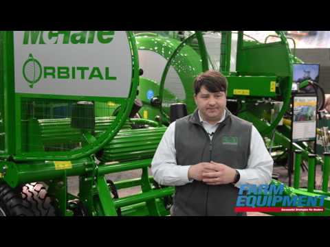 McHale Introduces Orbital High Speed Round Bale Wrapper