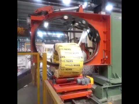 MVS ACMEI steel coil wrapping Machine