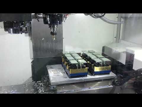 Haas DM-1, Midaco Pallet Changer and 5th Axis workholding.