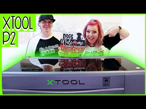 Unboxing and Setup of xTool P2 55 Watt Desktop Laser | Ultimate Precision and Power!