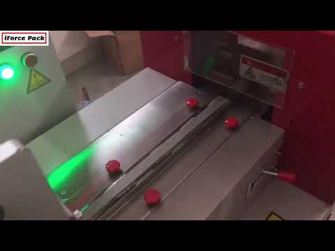 Candy bag pouch flow horizontal type film wrapping sealing packing machine testing video