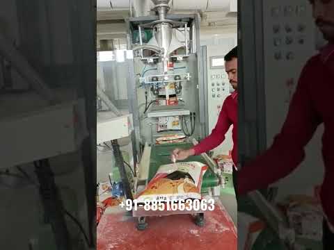 5kg आटा पाउच पैकिंग मशीन, Fully Automatic 5-10 kg Aata Pouch Packing Machine