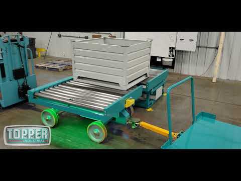 Topper Industrial Transfer Cart &amp; Transfer Cell - Material Handling Carts and Equipment