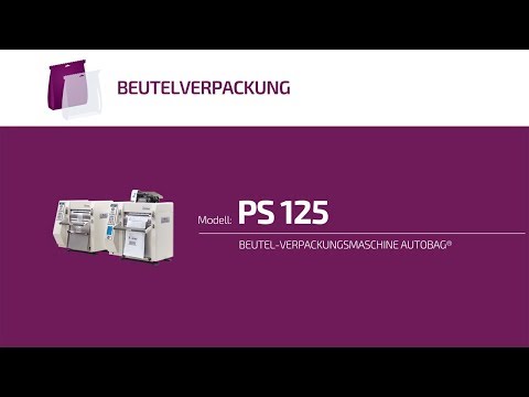 Autobag® PS 125 - Beutel-Verpackungsmaschine