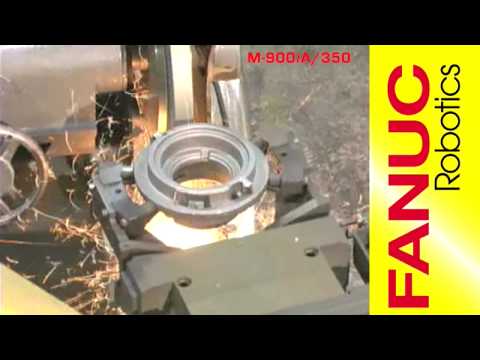 M-900iA 350 Deflashing &amp; Deburring Robot - FANUC Robotics Industrial Automation