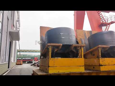 On-site feedback video of 90-degree load 30-ton upender machine