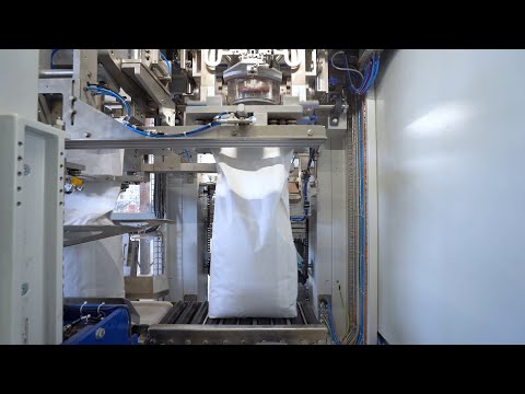 Automatic Bagging Machine for flour (pinch top closing)