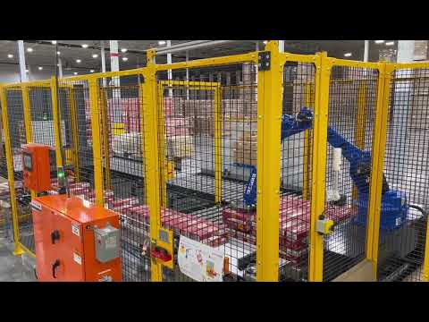 Quest Semi Automated Pack Lines w Robotic Palletizing