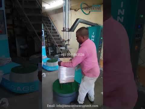 Automatic carton Box stretch wrapping machine | carton Box Film Packing machine